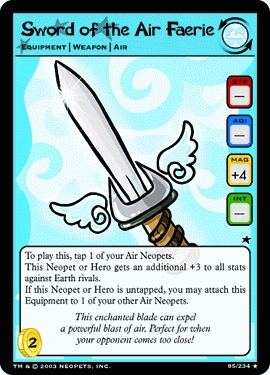 Sword of the Air Faerie